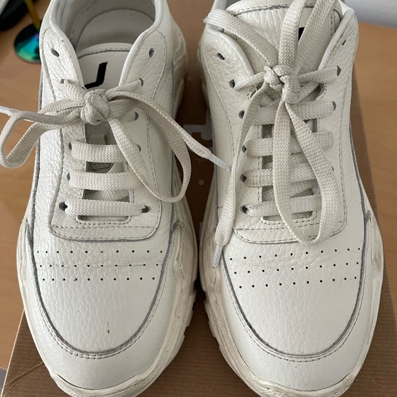 Joshua Sanders Zenith genuine leather chunky dad sneakers - Picture 6 of 10